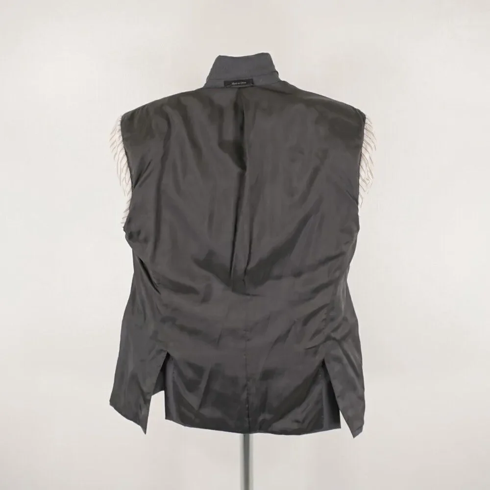 Joseph Abboud Wool Blend Gray 2 Button Blazer‎ 42R